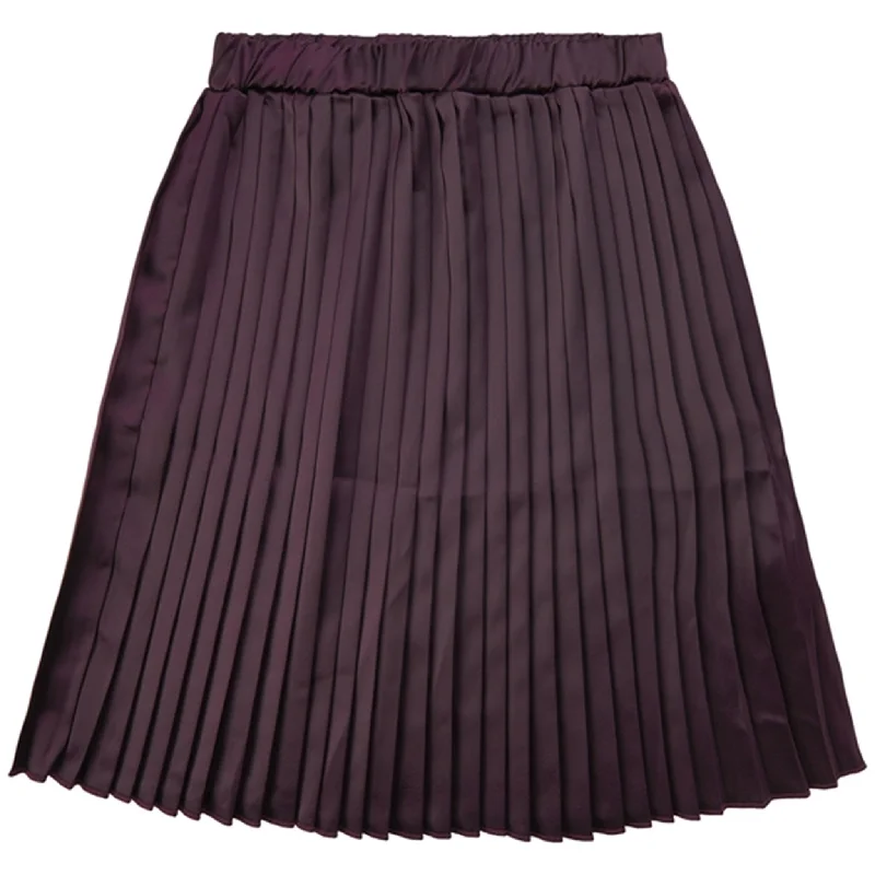 The New Winetasting Dacki Plissé Skirt chiffon skirt airy